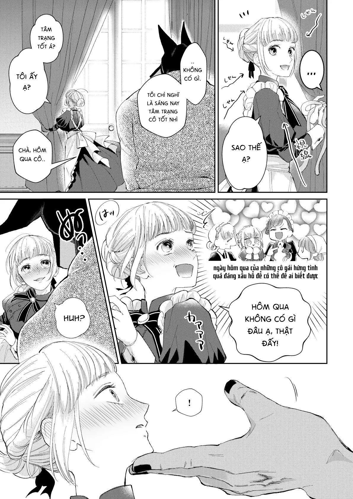 Nàng Hầu Muốn Được Hẹn Hò Với Chủ Nhân Của Mình Chapter 2 - Page 3